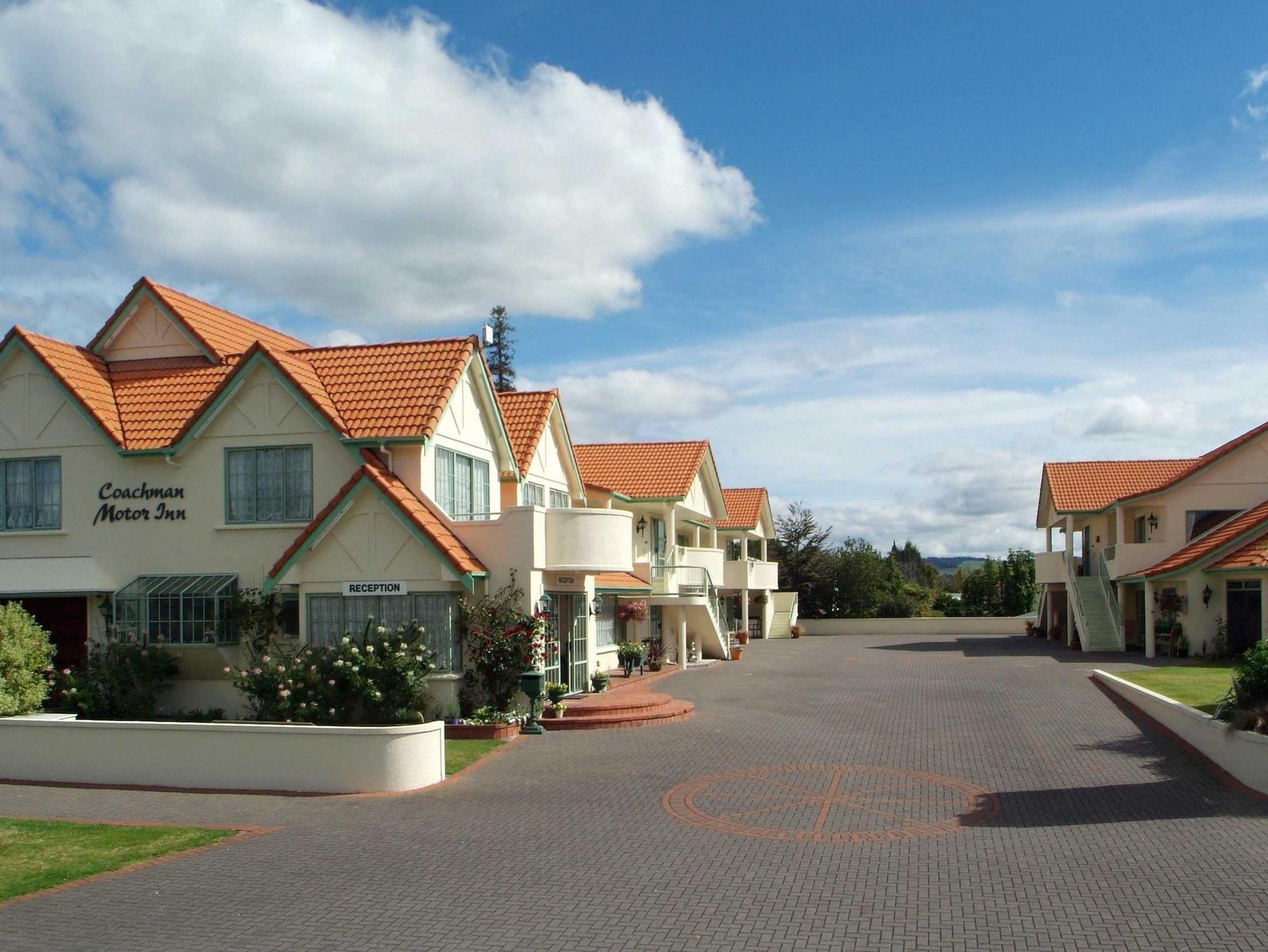 Rotorua Coachman Spa Motel Exteriör bild